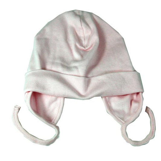 Babymütze Jersey rosa 0-1 Jahr