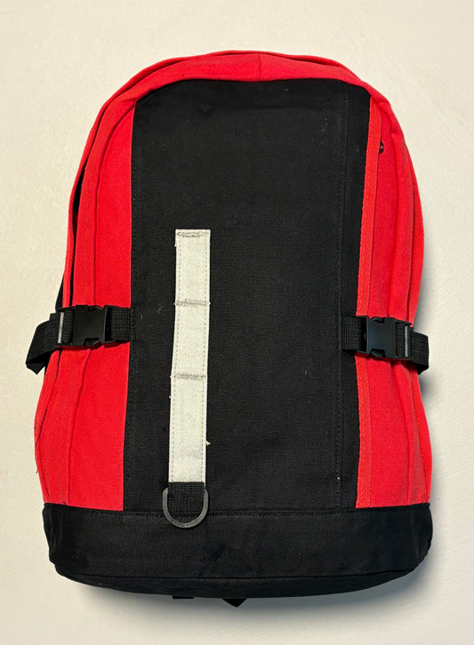 Rucksack mit Aussen- und Innentaschen ROT